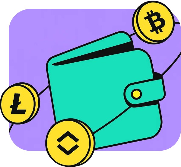 Wallet illustration